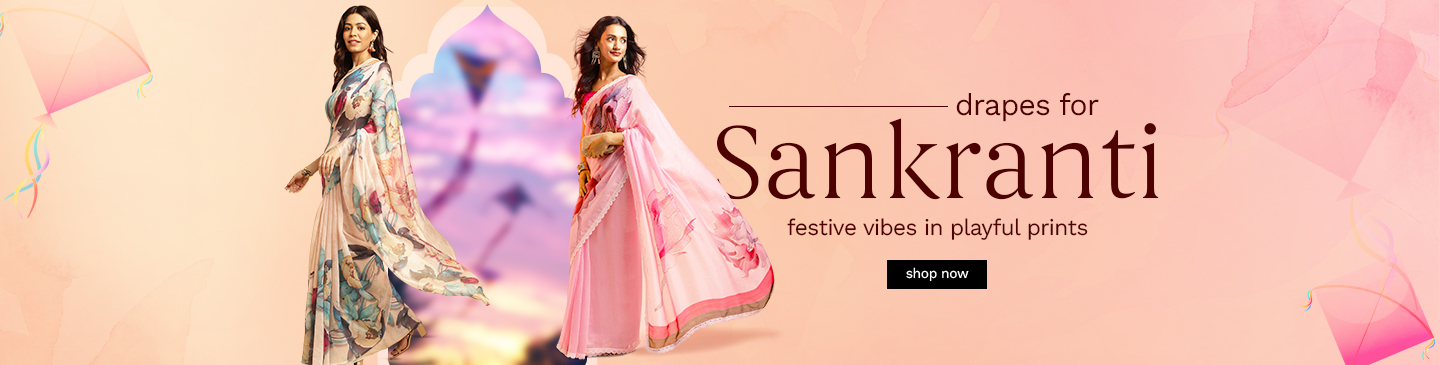 Makar Sankranti Sarees