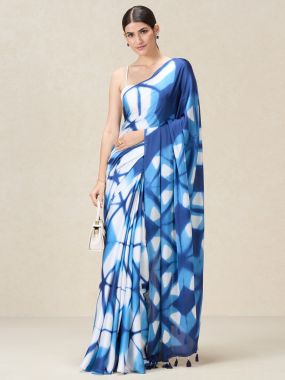 Indigo Allure Saree