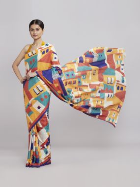 Townscape Saree