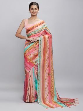 Lavish Lines Saree