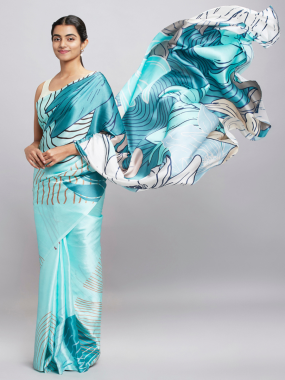 Floral Wonderland Saree