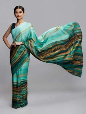 Ombre Weaves Saree