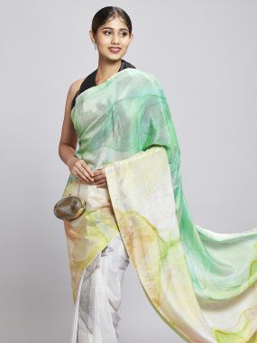 Misty Petals Saree