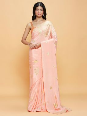 Golden Boughs Saree