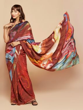 Meandering Hues Saree