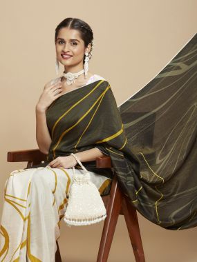 Golden Dreams Saree