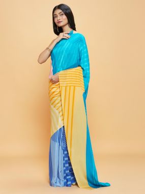 Crazy Canvas Saree