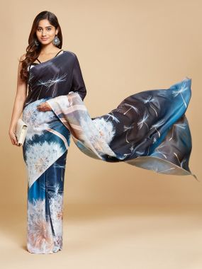 Dreamy Dandelions Saree