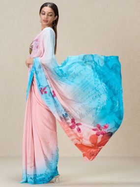 Floral Frenzy Saree