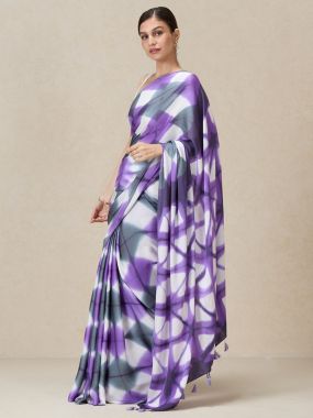 Purple Paradise Saree