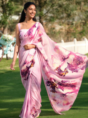Petal Whispers Saree
