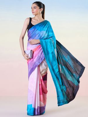Scenic Seaside Saree