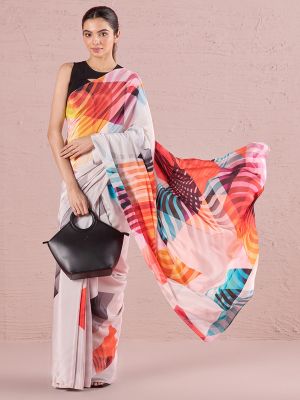 Abstract Allure Saree