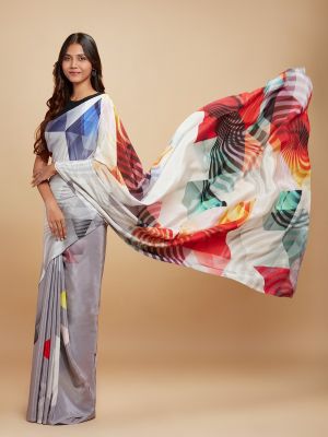 Abstract Allure Saree
