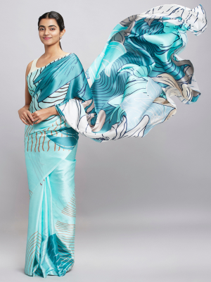 Floral Wonderland Saree