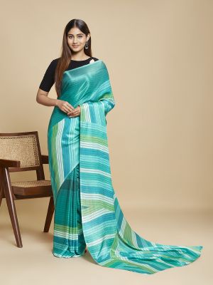 Linear Maze Saree