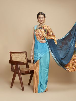 Peony Paradise Saree