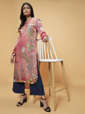 Silky Blossoms Tunic
