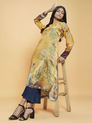 Silky Blossoms Tunic