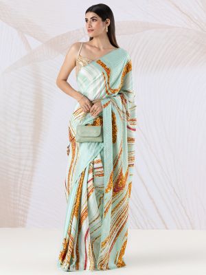 Maze Mania Saree