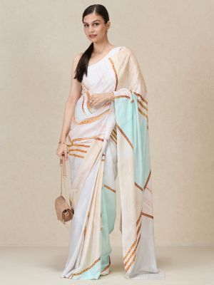 Satin Soiree Saree