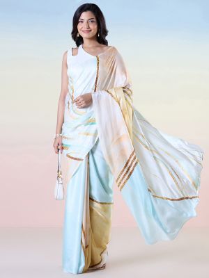 Satin Soiree Saree