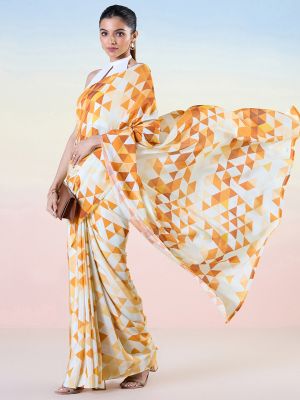 Mirror Burst Saree