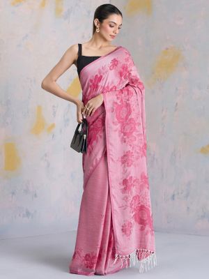 Rose Rush Saree