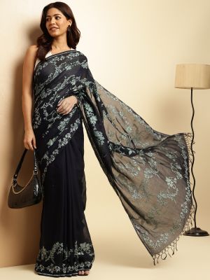 Jade Forest Saree