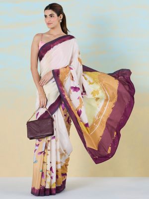Delightful Neutrals Saree