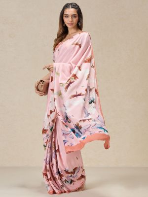 Indigo Intrigue Saree