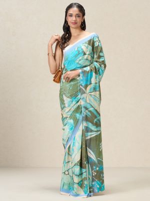 Summer Blues Saree