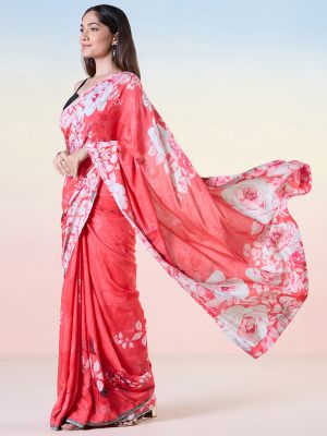 Oriental Landscape Saree