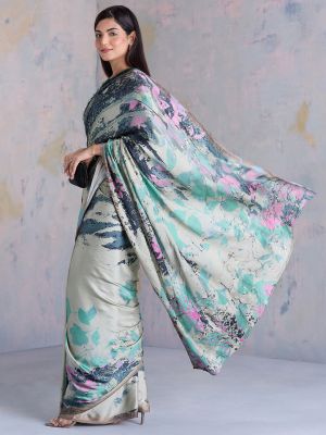 Autumn Frost Saree