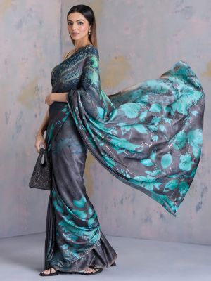 Autumn Frost Saree
