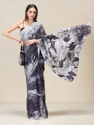 Sky Meadows Saree