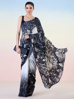 Starry Night Saree