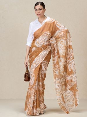 Zentangled Saree