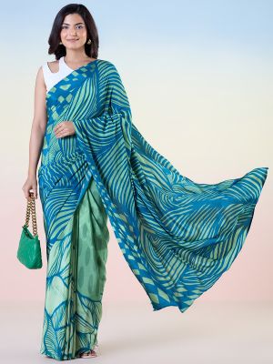 Dreamy Landscape Saree