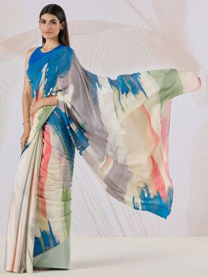 Impressionism Saree