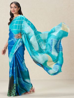 Uber Geometrics Saree