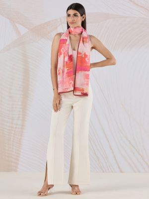 Blushed Geometry Scarf