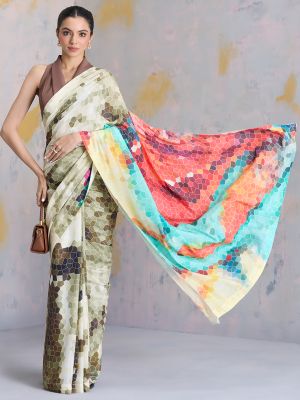 Vibrant Vistas Saree
