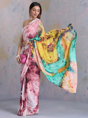 Vibrant Vistas Saree