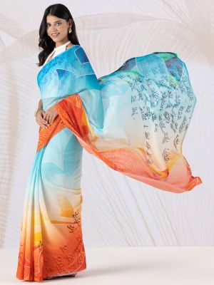 Vibrant Verses Saree