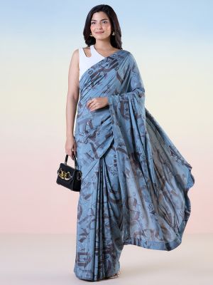 Dispersed Canvas Saree