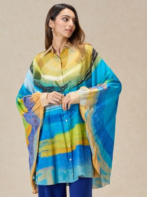 Scripted Spirals Top