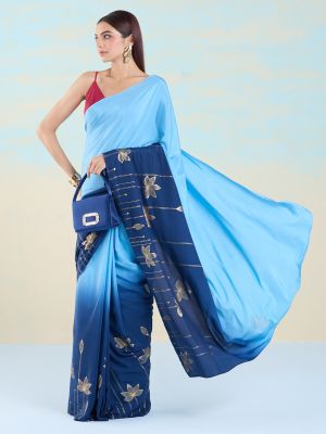 Golden Elegance Saree