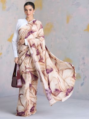 Floral Flair Saree