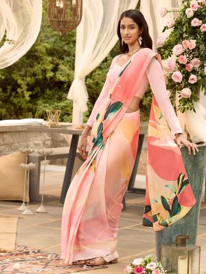 Enchanted Vines Saree